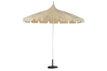 Balkongparasoll Beliani Minoa Beige Beige - Havemøbler - Solafskærmning - Parasoller - Balkonparasol