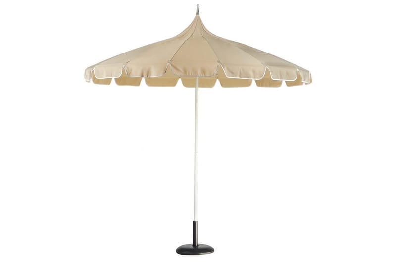 Balkongparasoll Beliani Minoa Beige Beige - Havemøbler - Solafskærmning - Parasoller - Balkonparasol