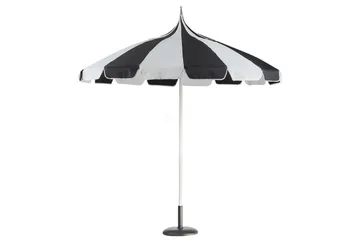 Balkongparasoll Beliani Minoa Beige Black||White - Havemøbler - Solafskærmning - Parasoller - Balkonparasol