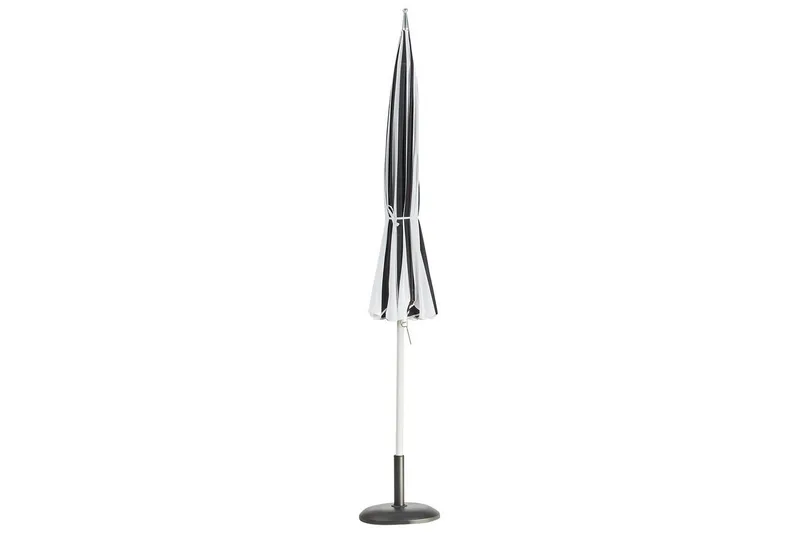 Balkongparasoll Beliani Minoa Beige Black||White - Havemøbler - Solafskærmning - Parasoller - Balkonparasol