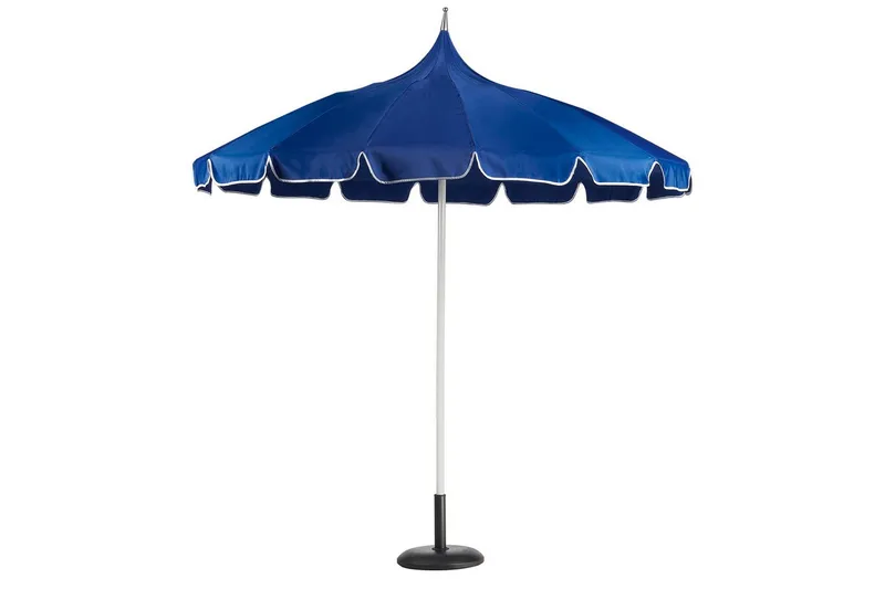 Balkongparasoll Beliani Minoa Beige blue - Havemøbler - Solafskærmning - Parasoller - Balkonparasol