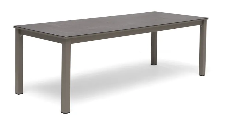 Hillerstorp Jet Set spisebord til udendørs brug 90 cm beige, Beige