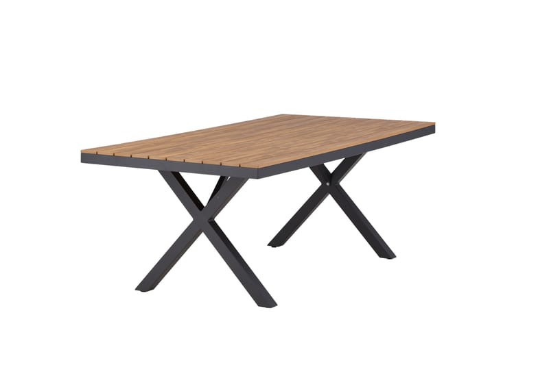 Garcia Spisebord 100x200 cm - Sort - Havemøbler - Havebord - Spisebord & havebord