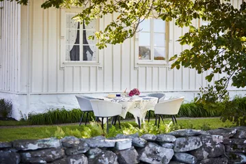 Hillerstorp Oxhult havebord Ø145 cm sort - Sort - Havemøbler - Havebord - Spisebord & havebord
