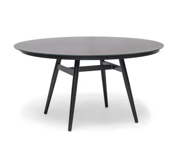 Hillerstorp Oxhult havebord Ø145 cm sort - Sort - Havemøbler - Havebord - Spisebord & havebord