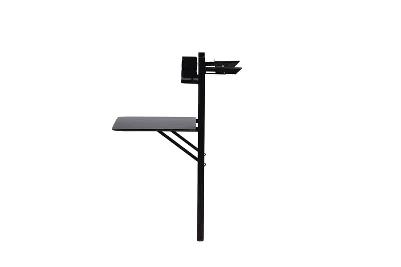 Borneo Spisebord 57x77 cm - Sort - Havemøbler - Havebord - Spisebord & havebord