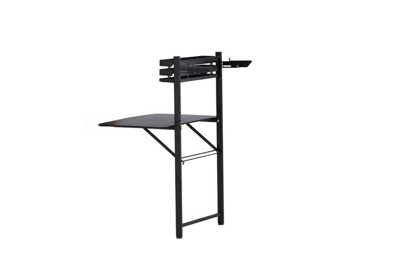 Borneo Spisebord 57x77 cm - Sort - Havemøbler - Havebord - Spisebord & havebord