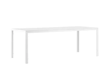 Break Spisebord 90x205 cm - Hvid - Havemøbler - Havebord - Spisebord & havebord
