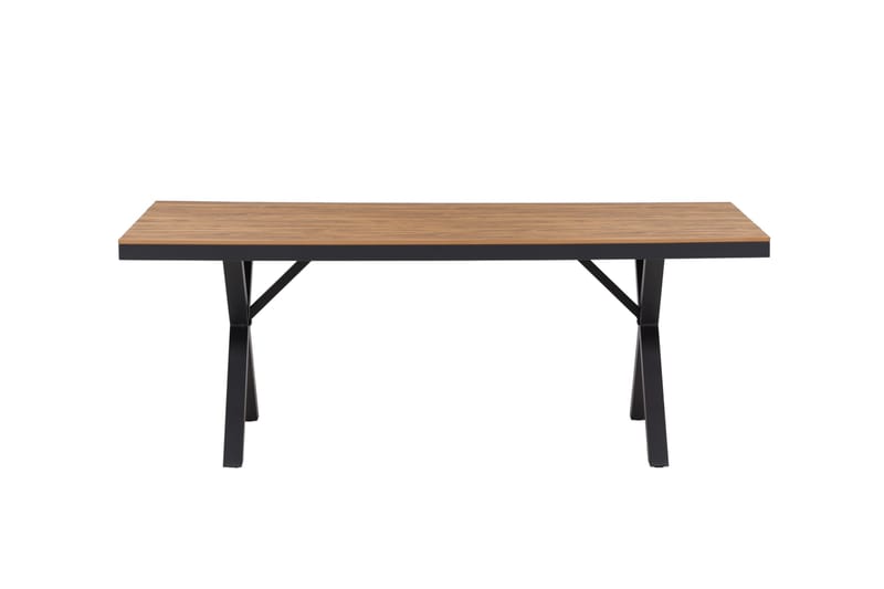 Garcia Spisebord 100x200 cm - Sort - Havemøbler - Havebord - Spisebord & havebord