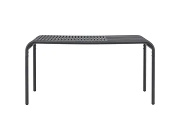Gardeno Spisebord 90x150 cm Sort - Havemøbler - Havebord - Spisebord & havebord