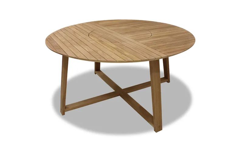 Agate Udendørsbord Rund Ø 150 cm, Træ