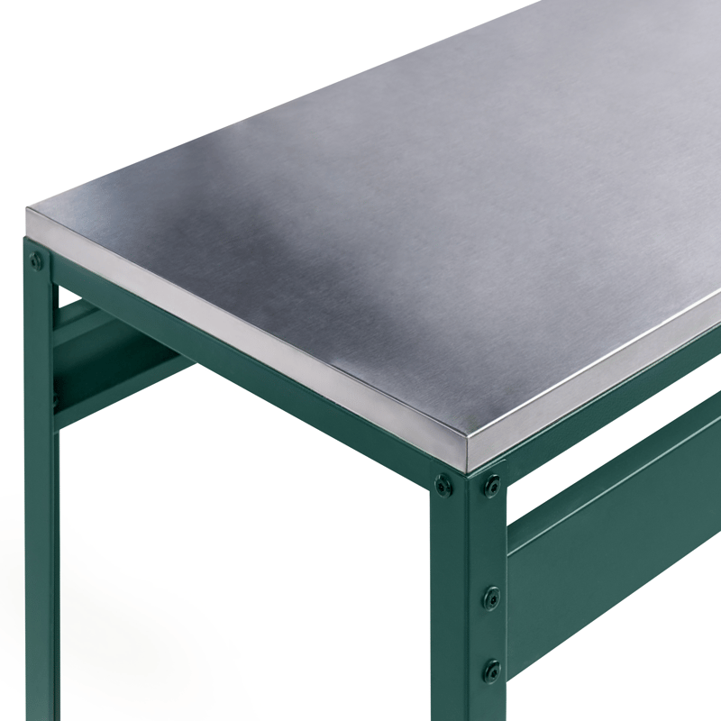 Barbord til udendørs brug Maenza 120 cm - grøn/sort - Havemøbler - Havebord - Barbord udendørs