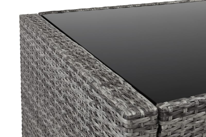 Bahamas Barsæt med 6 st Barstole - Grå - Havemøbler - Udendørsgruppe - Havesæt