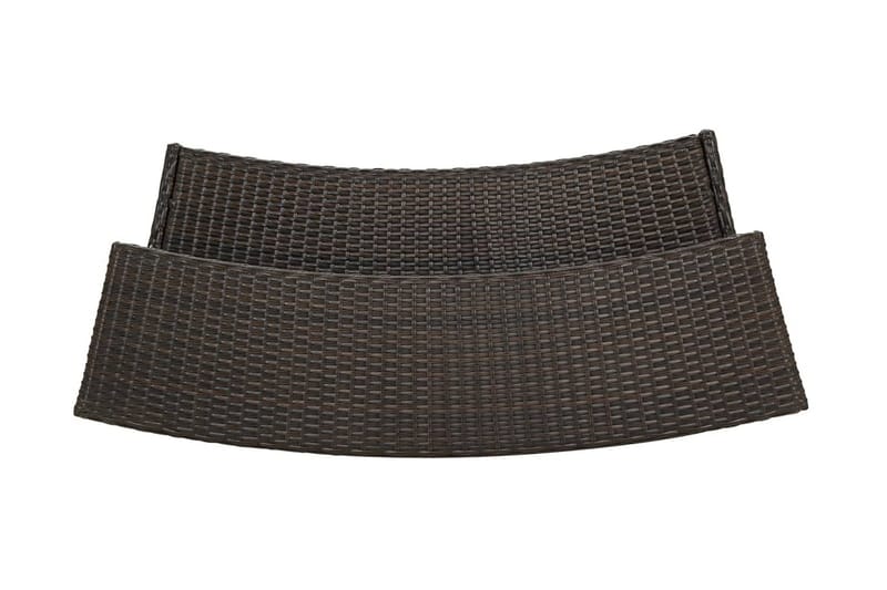 Barbord Til Haven 120x55x110 cm Polyrattan Brun - Brun - Havemøbler - Havebord - Barbord udendørs