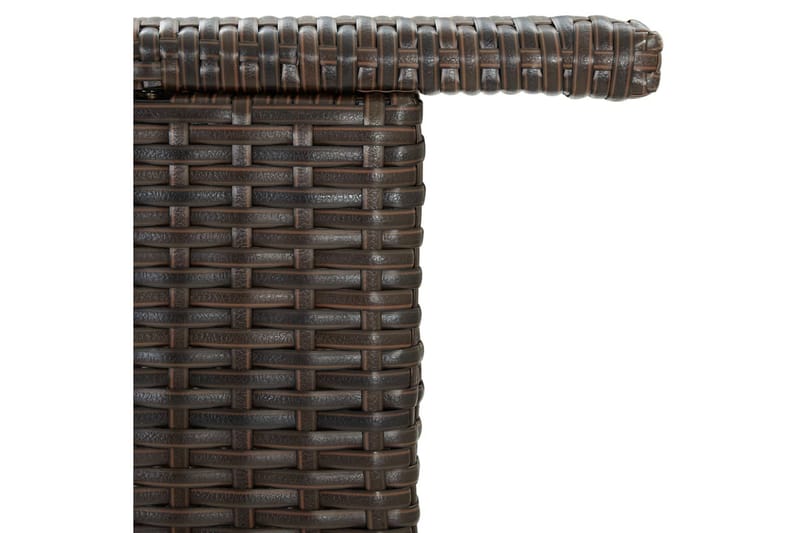Barbord Til Haven 120x55x110 cm Polyrattan Brun - Brun - Havemøbler - Havebord - Barbord udendørs