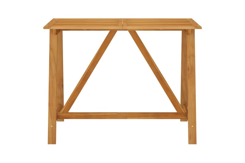 Barbord Til Haven 140x70x104 cm massivt Akacietræ - Brun - Havemøbler - Havebord - Barbord udendørs