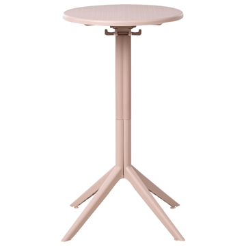Barbord udendørs Legrena 60 cm - beige - Havemøbler - Havebord - Barbord udendørs