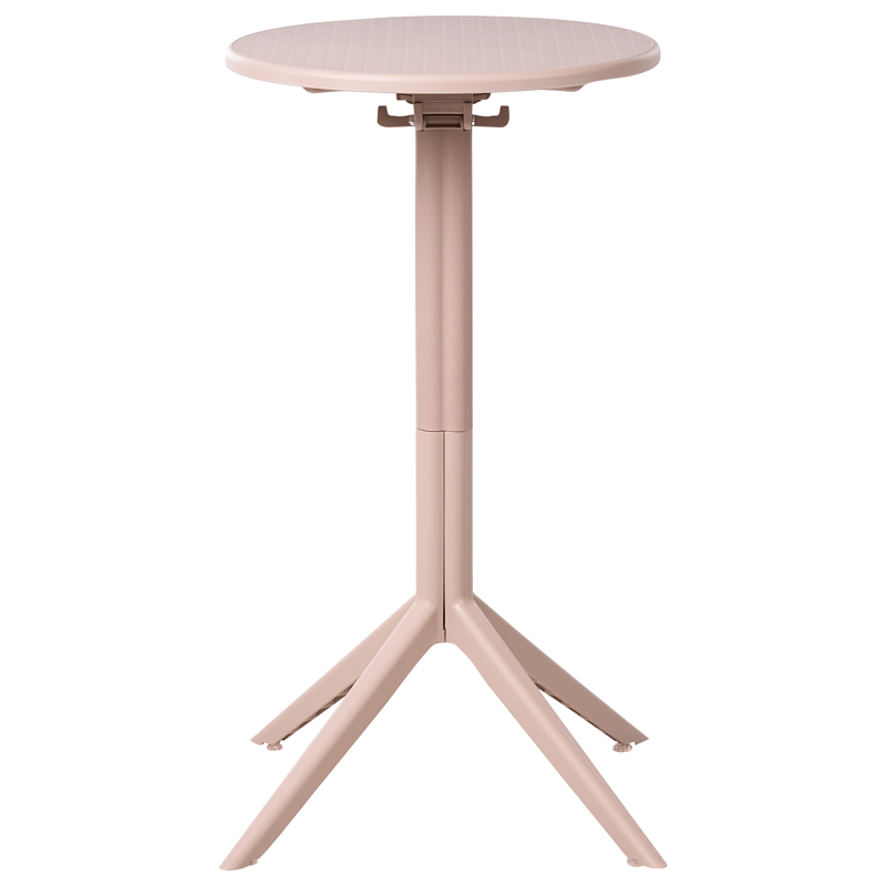 Barbord udendørs Legrena 60 cm - beige - Havemøbler - Havebord - Barbord udendørs