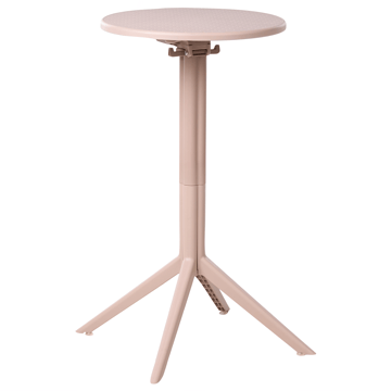 Barbord udendørs Legrena 60 cm - beige - Havemøbler - Havebord - Barbord udendørs