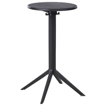 Barbord udendørs Legrena 60 cm - sort - Havemøbler - Havebord - Barbord udendørs
