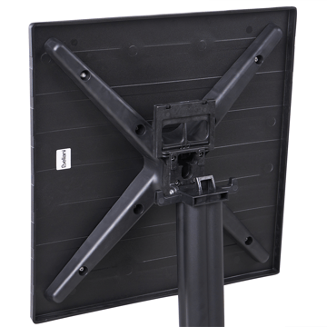 Barbord udendørs Lemnos 60 cm - sort - Havemøbler - Havebord - Barbord udendørs