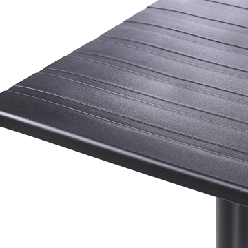 Barbord udendørs Lemnos 60 cm - sort - Havemøbler - Havebord - Barbord udendørs