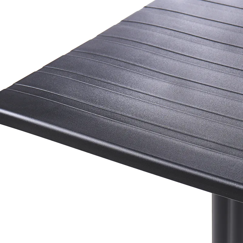 Barbord udendørs Lemnos 60 cm - sort - Havemøbler - Havebord - Barbord udendørs