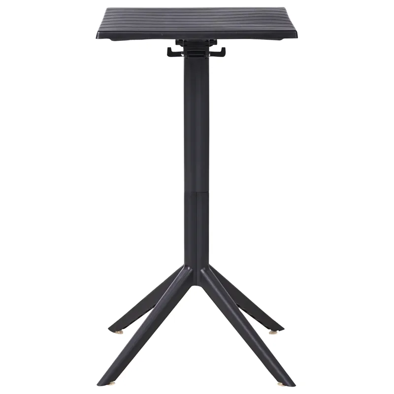 Barbord udendørs Lemnos 60 cm - sort - Havemøbler - Havebord - Barbord udendørs