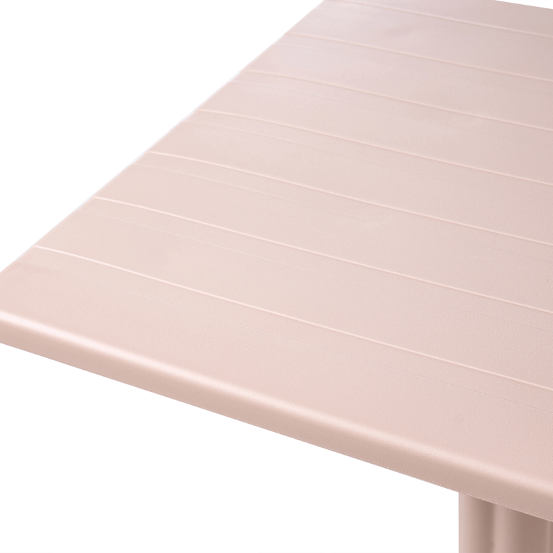 Barbord udendørs Lemnos 60x60 cm - beige - Havemøbler - Havebord - Barbord udendørs