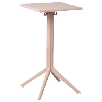 Barbord udendørs Lemnos 60x60 cm - beige - Havemøbler - Havebord - Barbord udendørs