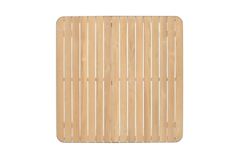 Portals Barbord 95 cm - Hvid/Træ - Havemøbler - Havebord - Barbord udendørs