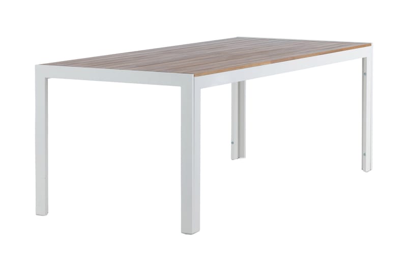 Bois Spisebord 200 cm Brun/Hvid - Venture Home - Spisebord & havebord