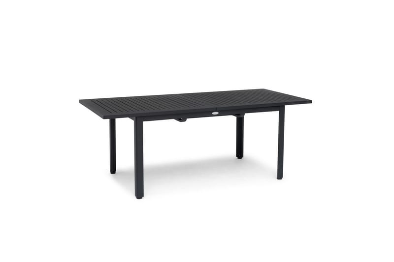 Bord Hillerstorp Nydala 96 x 200/280 cm Sort - Sort - Havemøbler - Havebord - Spisebord & havebord