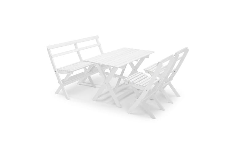 Bord Hillerstorp Torpet bord 109x67 cm Hvid - Hvid - Havemøbler - Havebord - Spisebord & havebord