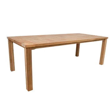 Bord HOME4YOU Bali 220x100x75 cm teak - Brun - Havemøbler - Havebord - Spisebord & havebord