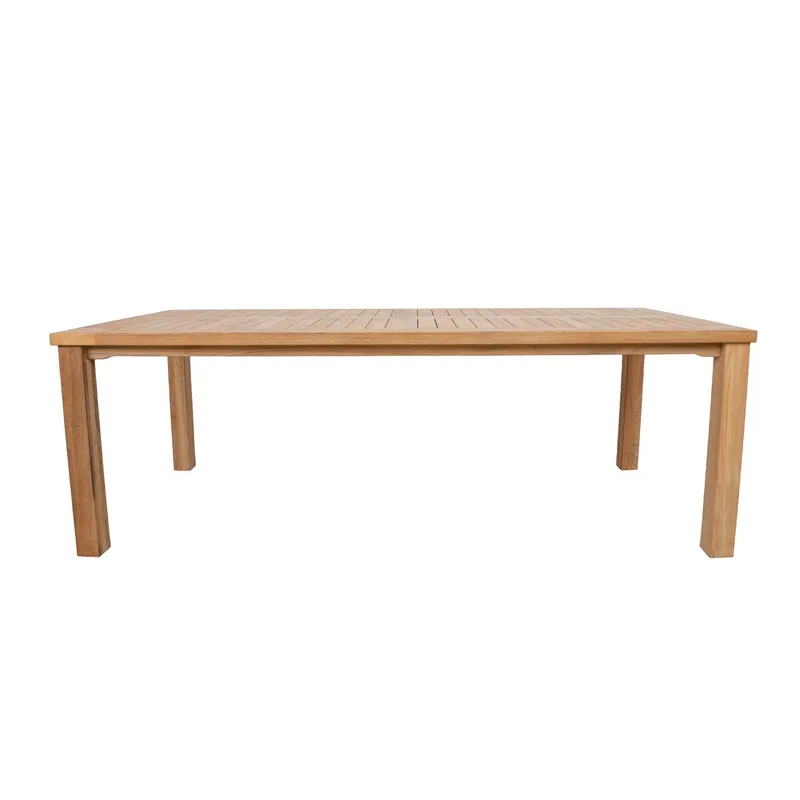 Bord HOME4YOU Bali 220x100x75 cm teak - Brun - Havemøbler - Havebord - Spisebord & havebord