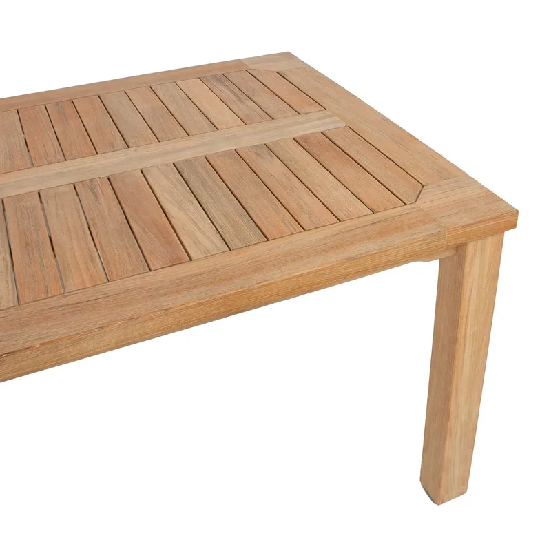 Bord HOME4YOU Bali 220x100x75 cm teak - Brun - Havemøbler - Havebord - Spisebord & havebord