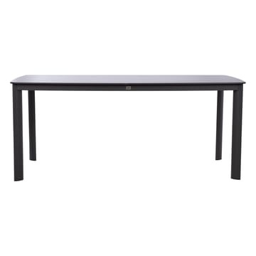 Bord HOME4YOU Beida 180x90x75 cm sort - Sort - Havemøbler - Havebord - Spisebord & havebord