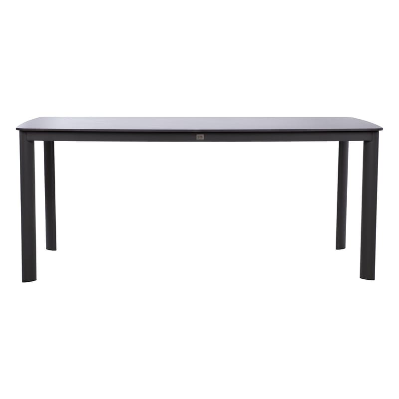 Bord HOME4YOU Beida 180x90x75 cm sort - Sort - Havemøbler - Havebord - Spisebord & havebord