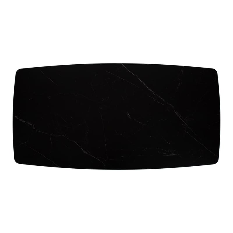 Bord HOME4YOU Beida 180x90x75 cm sort - Sort - Havemøbler - Havebord - Spisebord & havebord