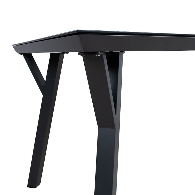 Bord HOME4YOU Casper 160x90H73 cm Grå - Grå - Havemøbler - Havebord - Spisebord & havebord