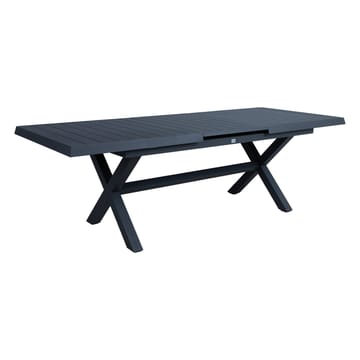 Bord HOME4YOU Columbus 183/243x100x76 Mørkegrå - Mørkegrå - Havemøbler - Havebord - Spisebord & havebord