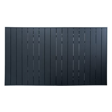 Bord HOME4YOU Columbus 183/243x100x76 Mørkegrå - Mørkegrå - Havemøbler - Havebord - Spisebord & havebord