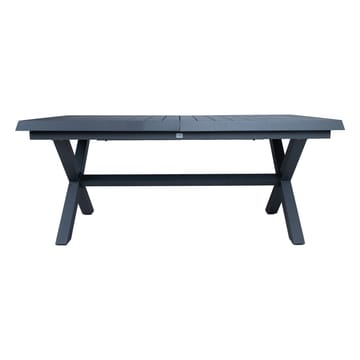 Bord HOME4YOU Columbus 183/243x100x76 Mørkegrå - Mørkegrå - Havemøbler - Havebord - Spisebord & havebord