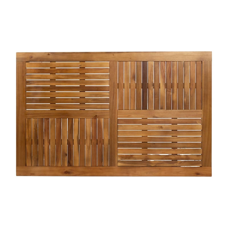 Bord HOME4YOU Dalya 140x90x75 cm akacie - Akacie - Havemøbler - Havebord - Spisebord & havebord