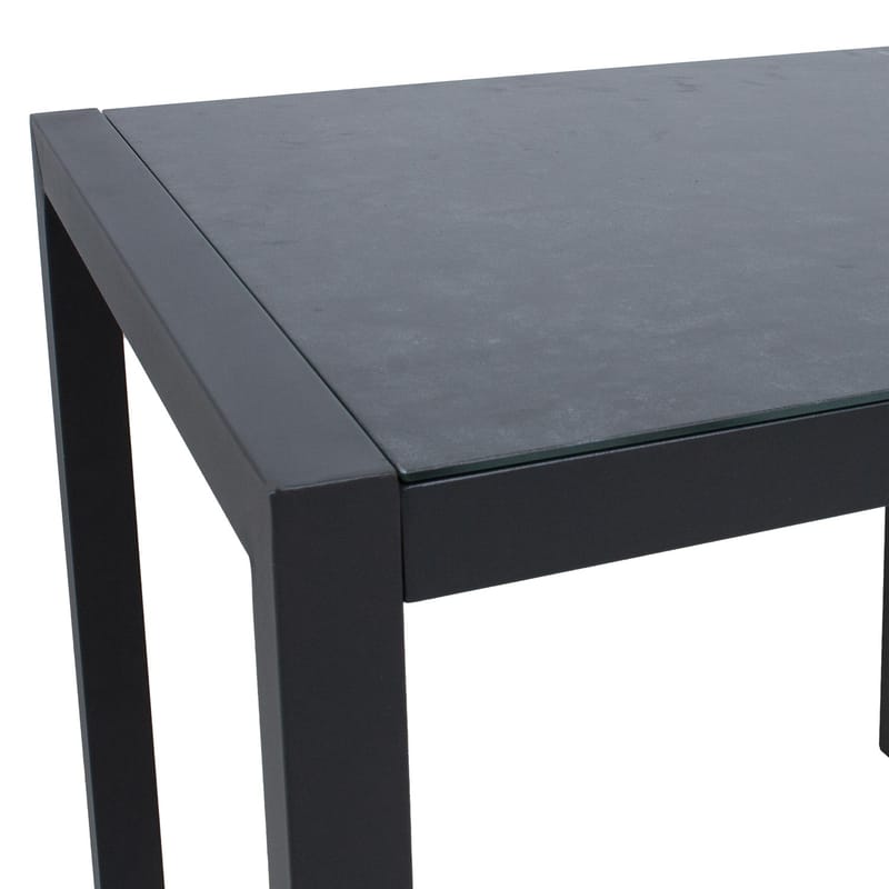 Bord HOME4YOU Delgado 80x80x72 cm grå - Grå - Havemøbler - Havebord - Spisebord & havebord