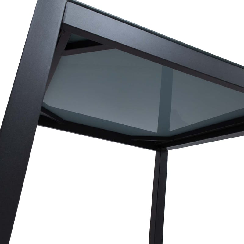 Bord HOME4YOU Delgado 80x80x72 cm grå - Grå - Havemøbler - Havebord - Spisebord & havebord