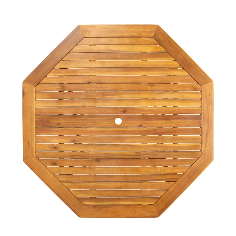 Bord HOME4YOU Finlay 120x120x72 cm Akacie - Akacie - Havemøbler - Havebord - Spisebord & havebord