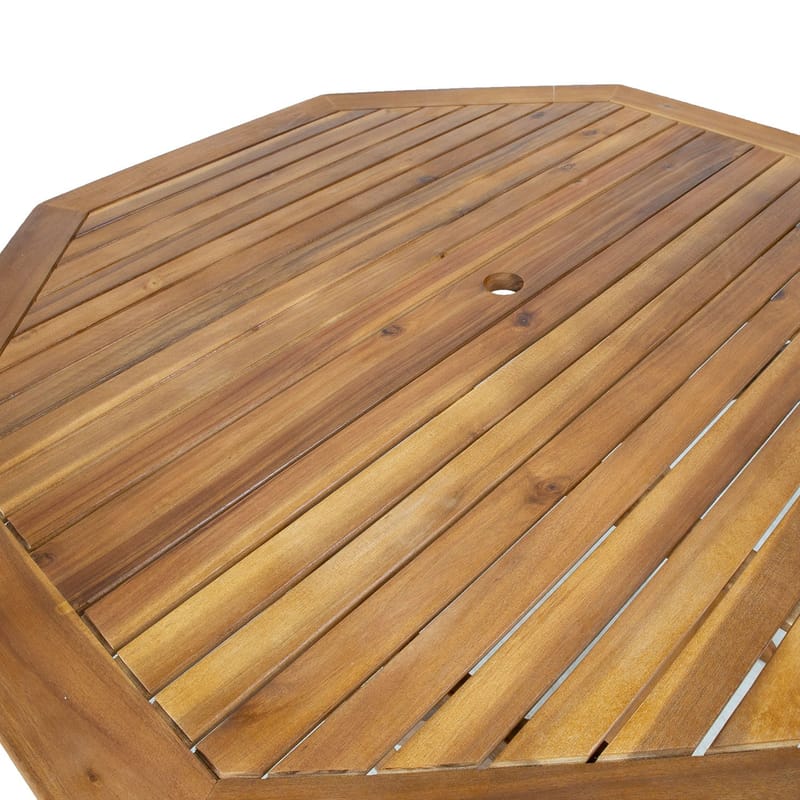 Bord HOME4YOU Finlay 120x120x72 cm Akacie - Akacie - Havemøbler - Havebord - Spisebord & havebord