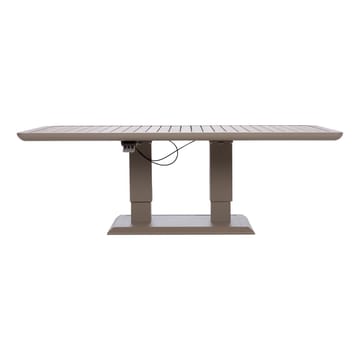 Bord HOME4YOU Marenda 150x90x2-75 cm gråbeige - gråbeige - Havemøbler - Havebord - Spisebord & havebord